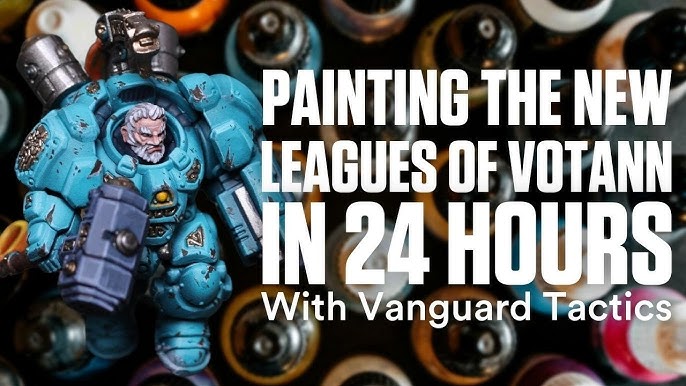 How to Paint Leagues of Votann Kronus Hegemony: Black & Yellow Armor 