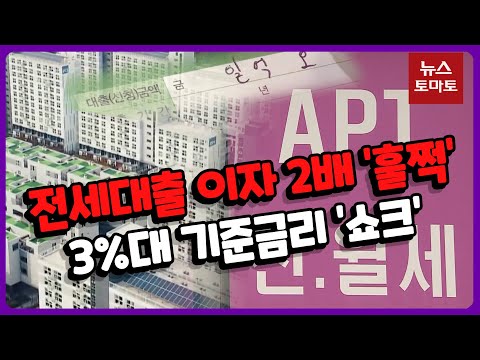 "전세대출 이자 2배 됐다"…끝 모를 금리인상에 세입자 '비명'