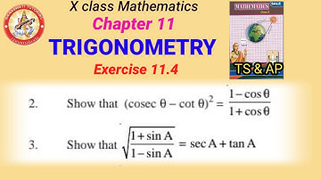EX-11.4 (Part-2) X class  TRIGONOMETRY