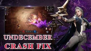 UNDECEMBER CRASH FIX! | How to Fix Force Closed/Stop | English Tutorial