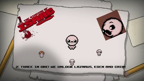 Three in one! We unlock Lazarus, Eden and Cain!