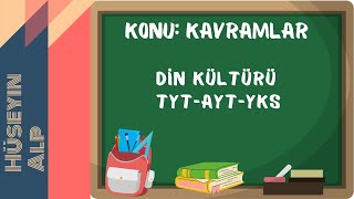 TYT AYT Din Kültürü Kavramlar 1 - 9. Sınıf Din Kültürü Kavramları - Yeşil Sınıf