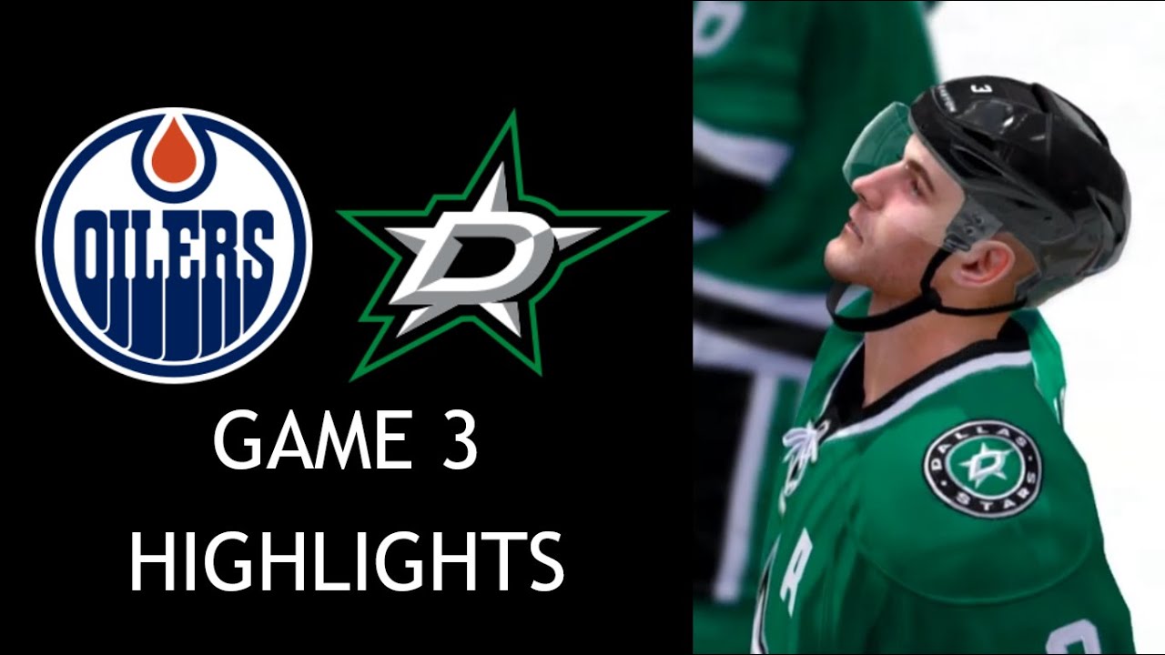 Round 1, Game 3 - Oilers @ Stars - NHL 14 Predictions