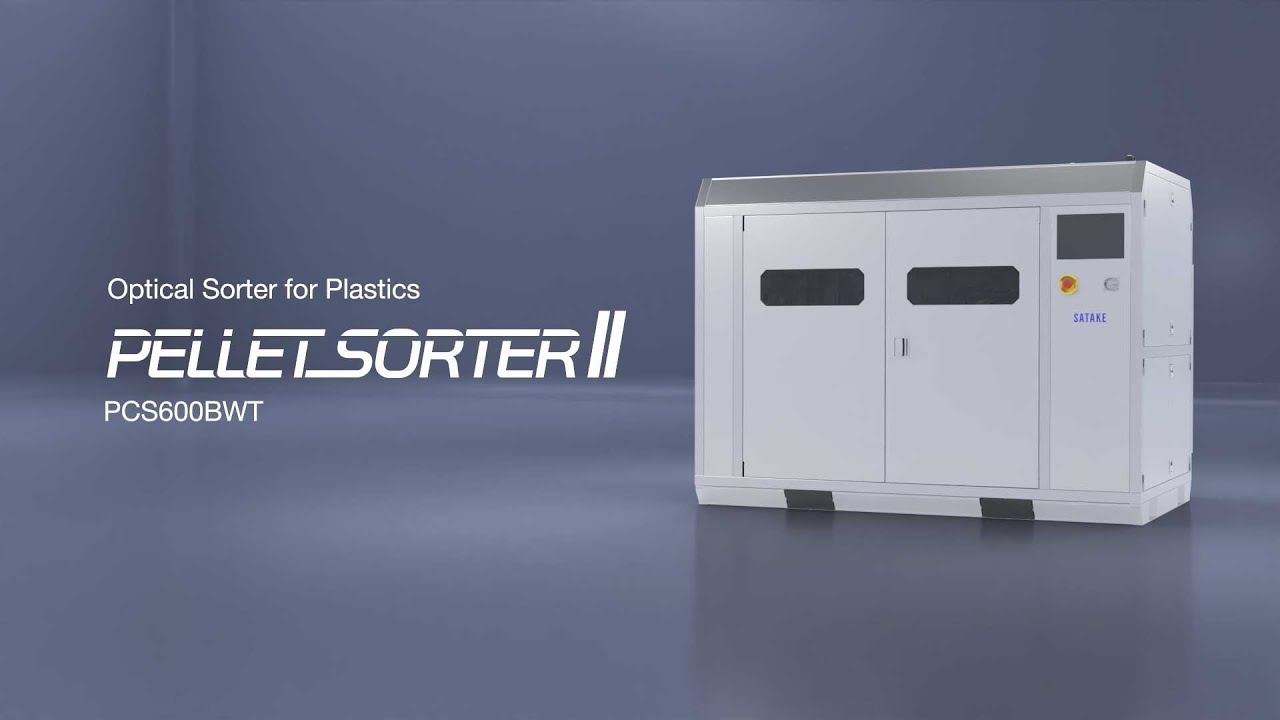 Optical Sorter for Plastics "PELLET SORTER Ⅱ" PCS600BWT