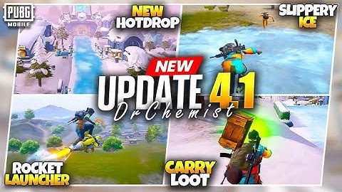 PUBG Mobile 4.1 Update New Features | 4.1 Update Tips And Tricks | PUBG MOBILE | BGMI