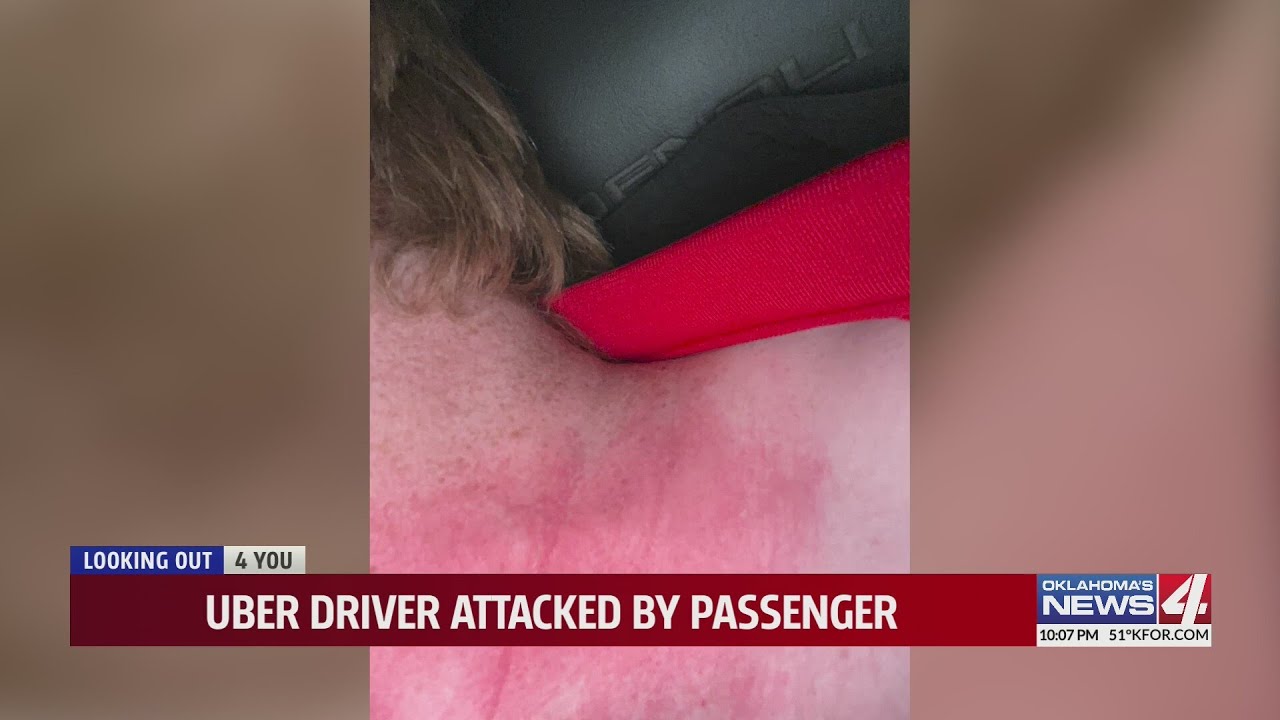 Uber driver attacked by passenger - YouTube