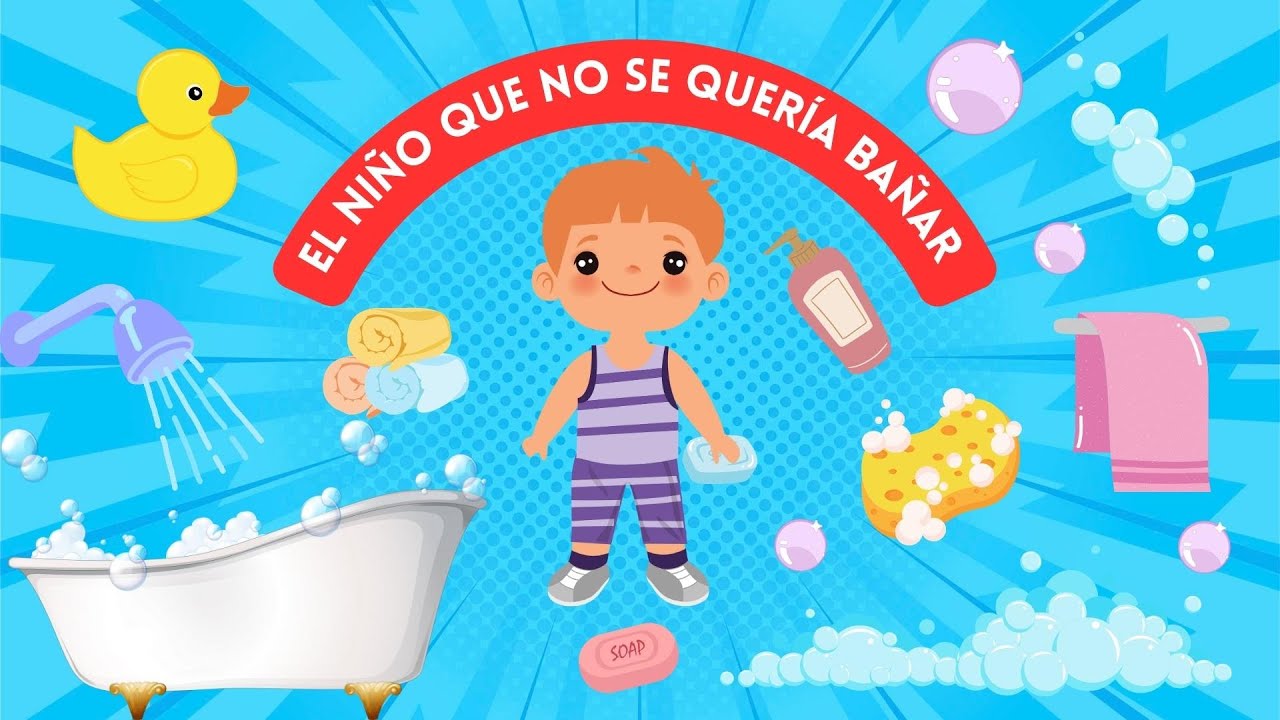 Cuentos infantiles - El niño que no se quería bañar - Cuentos maravillosos