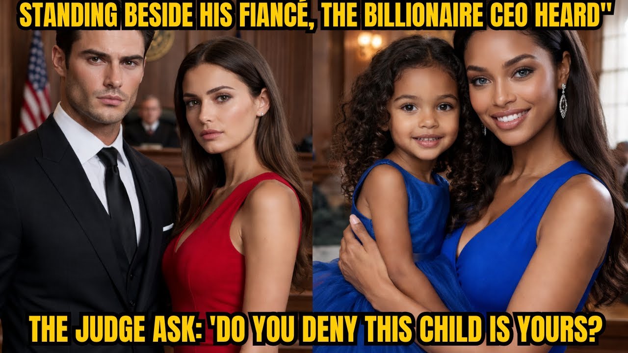 Standing Beside His Fiancé, The Millionaire CEO Heard a Judge Ask: “Do You Deny This Child Is Yours?