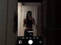 A photo of a faceless hot girl in front of a mirror that can be taken at home#Hot Girl Pho