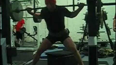 Speed Squats + chains