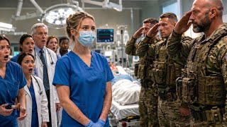 Coworkers Mocked the Rookie Nurse's Scars Until They Saw a Navy SEAL Salute Her