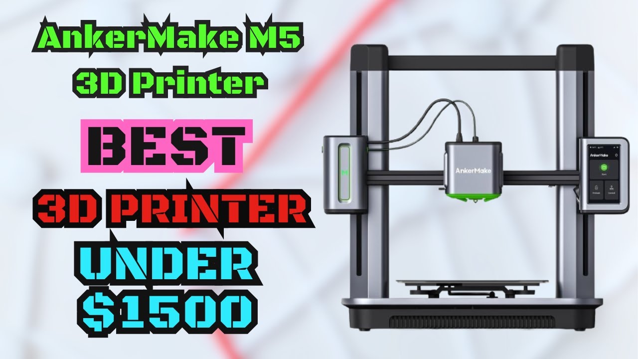 AnkerMake M5 3D Printer | 2024 All Spec Details - YouTube