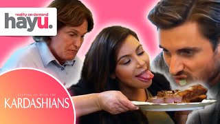 Kim Kardashian's Placenta Prank | Season 8 | Keeping Up With The Kardashians