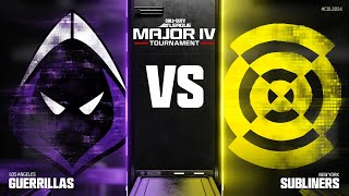 @LAGuerrillas vs @C9COD | Major IV Tournament | Losers Final