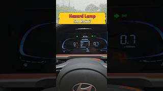 Avoid Using Hazard Lamp On Rain