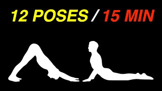 12 Yoga Poses to Feel Amazing in 15 Minutes