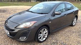 2009 Mazda Mazda3 2.0 Sport 4dr Petrol Manual Grey Saloon Car