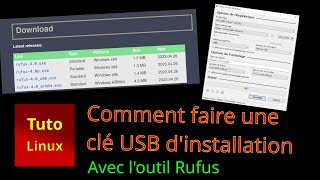 Créer Une Clé Usb Dinstallation De Linux Avec Rufus