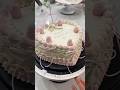 Satisfying Vintage Heart Cake Decorating #cakedecorating #heartcake #satisfying