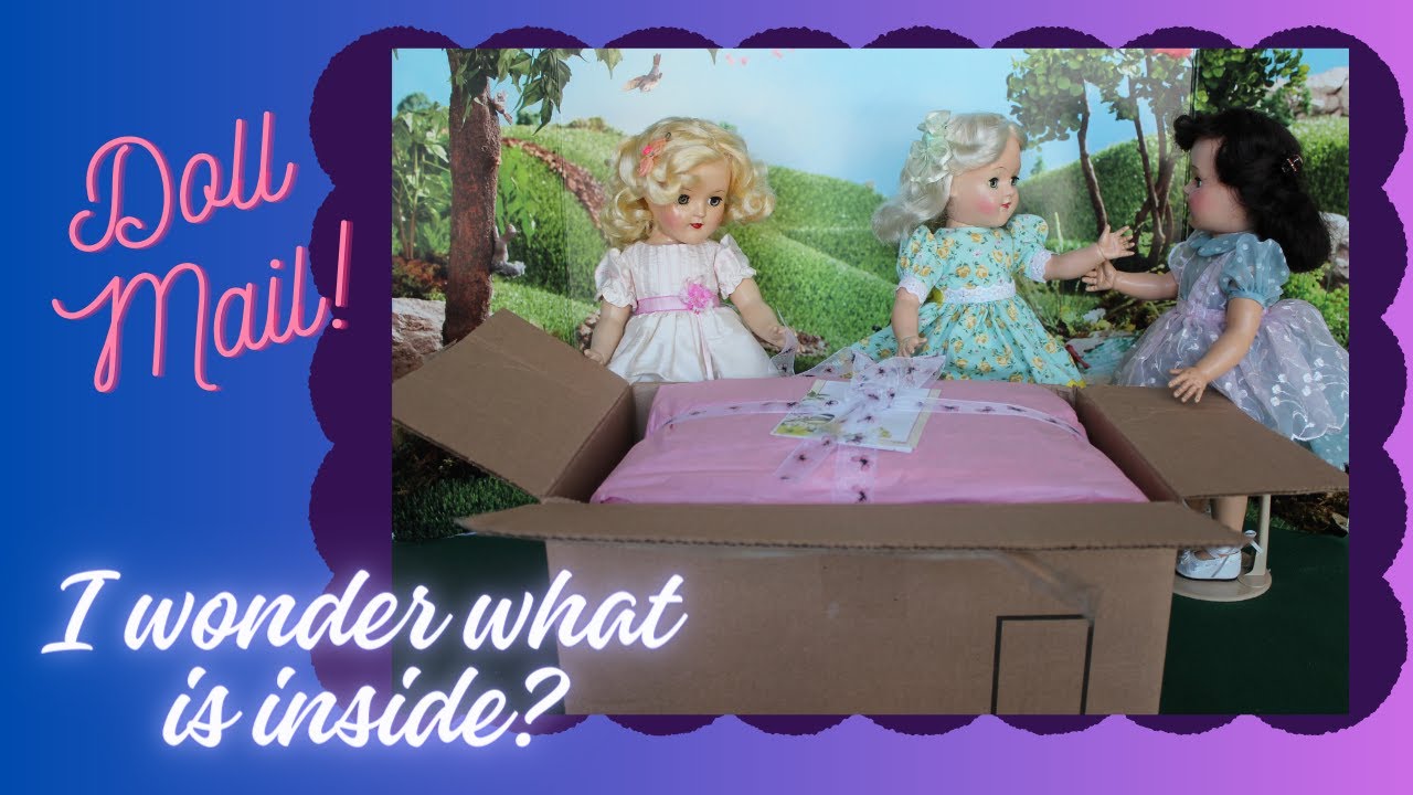 Doll Mail! Opening up a Vintage Ideal Toni Doll to be Restored and a Surprise./