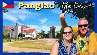 Panglao 🇵🇭 Town - Adobo, Kangkong, Church, Piers and a Boat on the Roof in the Philippines