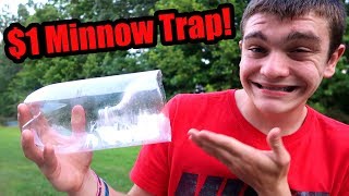 1 Homemade Minnow Trap Cheap & Easy - Does It Work?