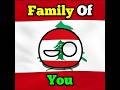 Lebanon’s Family Reunion. 🇱🇧 | #countryballs