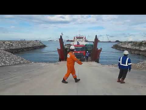 lamongan shorebase #muat di lct ksi