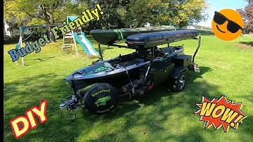 Kayak trailer build 2.0