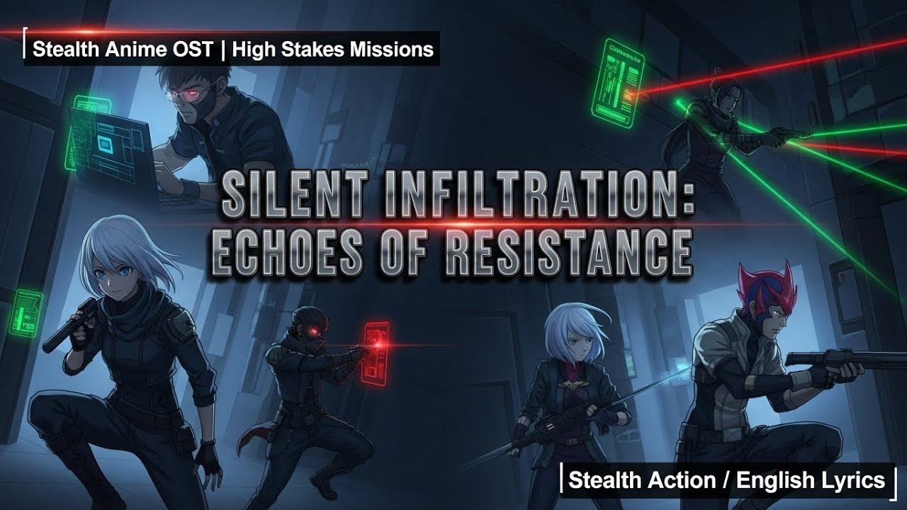 Silent Infiltration: Echoes of Resistance - Neon Vanguard Stealth OST (English)