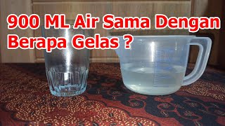 900 ML Air Ada Berapa Gelas  Takaran 900 Mili Liter Air Sama Dengan Berapa Gelas Belimbing