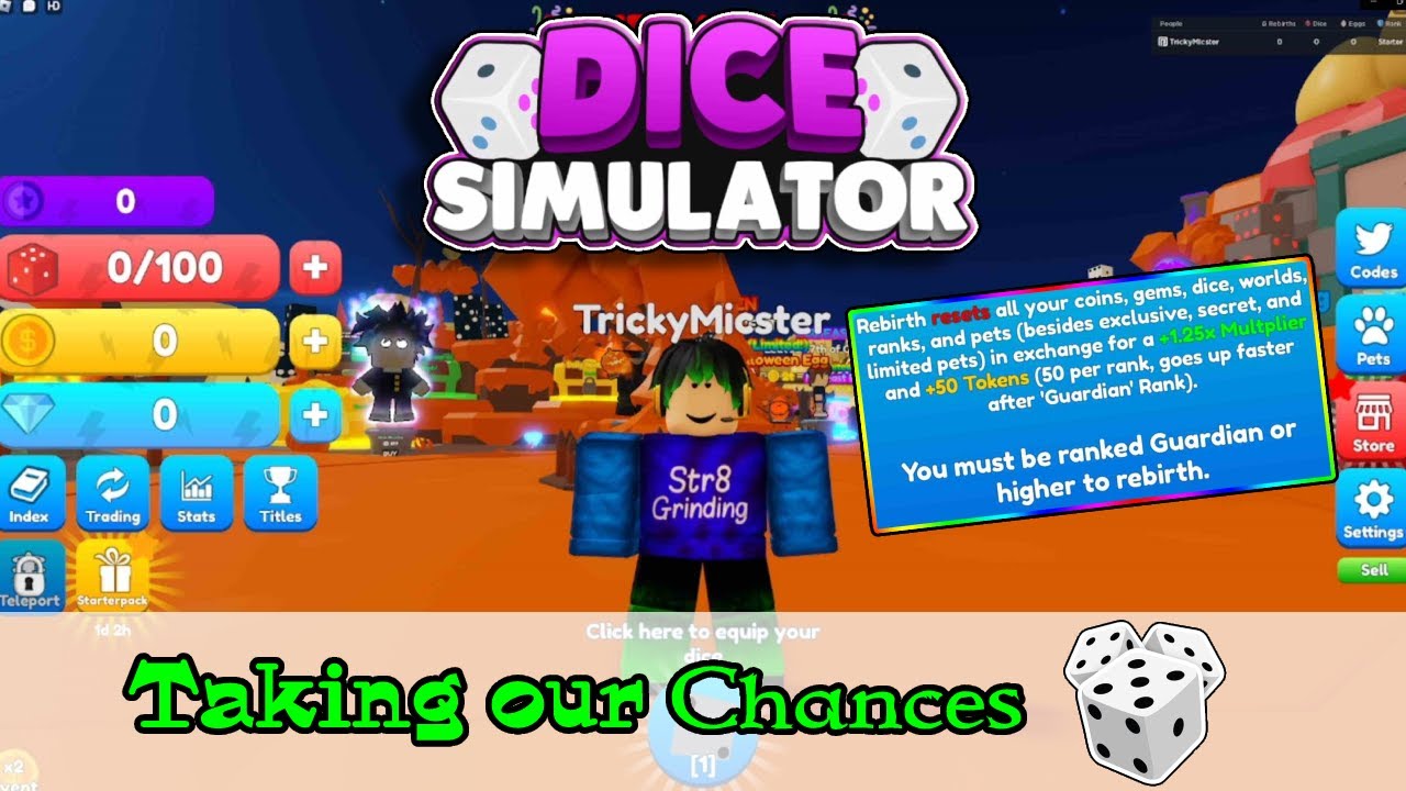 🎲ROLL The DICE! - Roblox