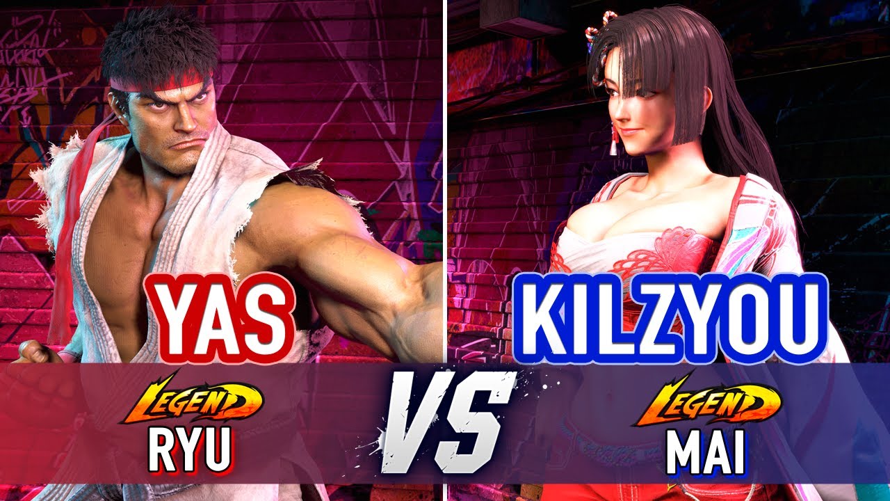 SF6 🤜 YAS (Ryu) vs Kilzyou (Mai) 🤛 Street Fighter 6 High Level
