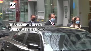 Transcripts offer window into Cuomo investigation