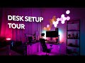 My ultimate software developer desk  office setup tour dubai 2024