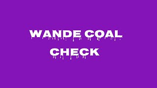 Wande Coal  - Check (Lyrics video)