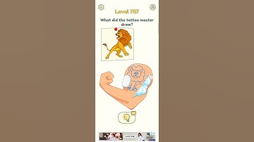 WHAT DID THE TATTOO MASTER DRAW DOP 2 DELETE ONE PARK LEVEL 727  SHORT LEVELS COMPLETE SUBSCRIBE