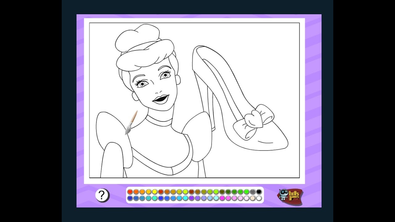 Free Disney Princesses Coloring Pages - Disney Princess Coloring Pages