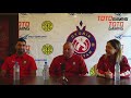 Aleksander Tarkhanov's and Artak Yedigaryan's press conference before match against Jablonec