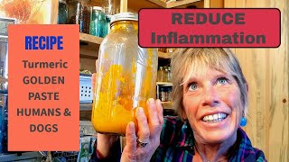 Golden Paste with Turmeric to Reduce Inflammation
