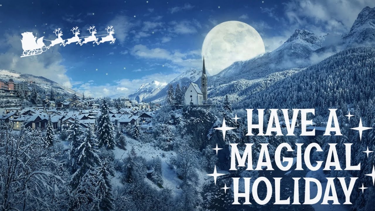 Happy Holidays | Winter Cafe Music | Relax・Work・Study