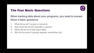 Nonprofit Data 101 |  4 Basic Questions to Answer with Your Data