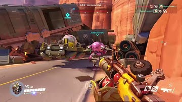 Spawn Trapping the Enemy Team All Game - Overwatch