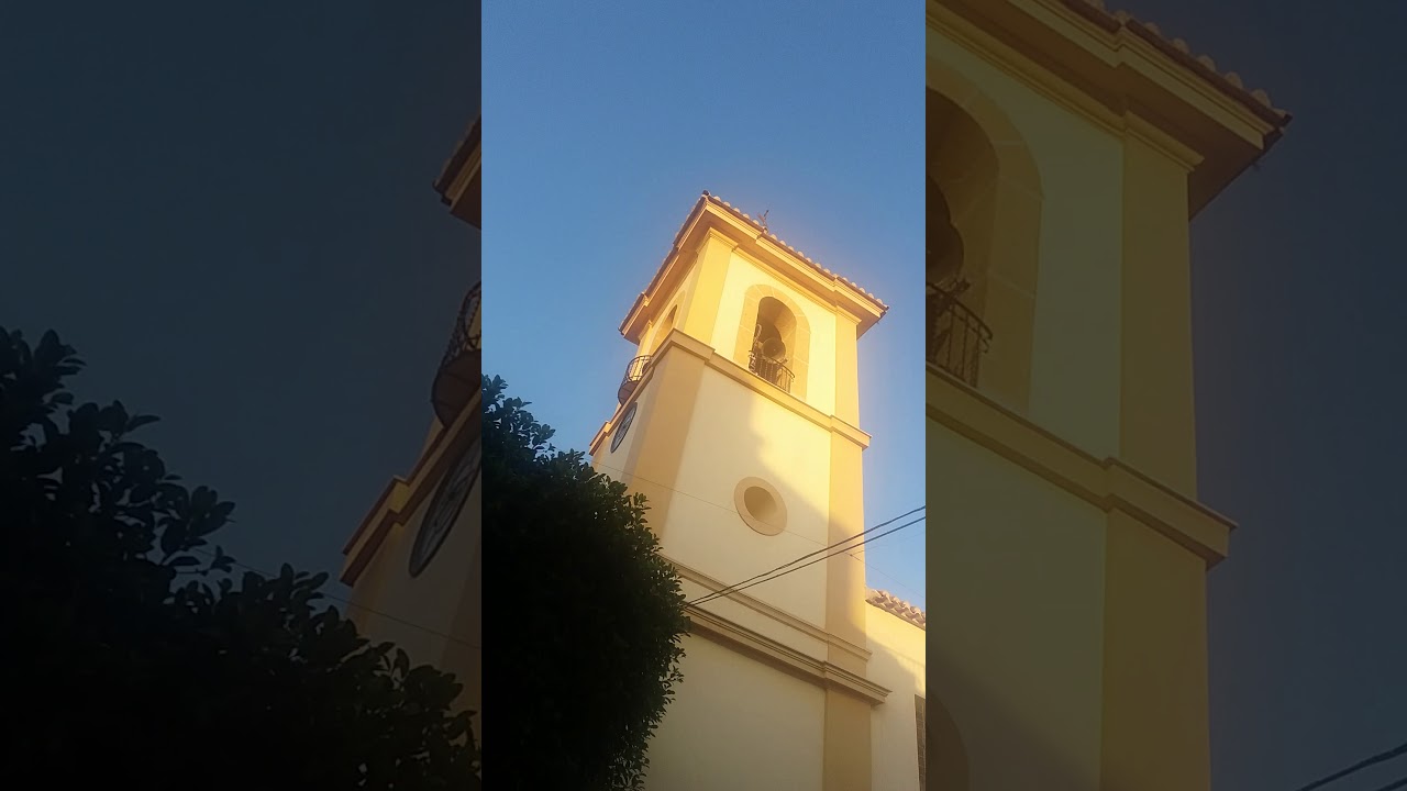 Volteo de campanas iglesia de la alberca murcia