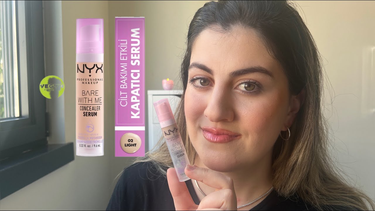 NYX BARE WITH ME CONCEALER SERUM I KAPATICI - YouTube