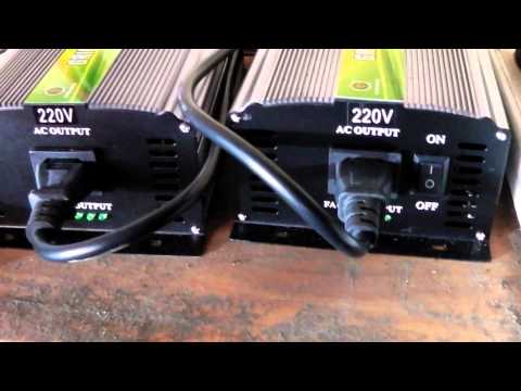 How you can Link Two Inverters Together to obtain 220V AC - Hardware