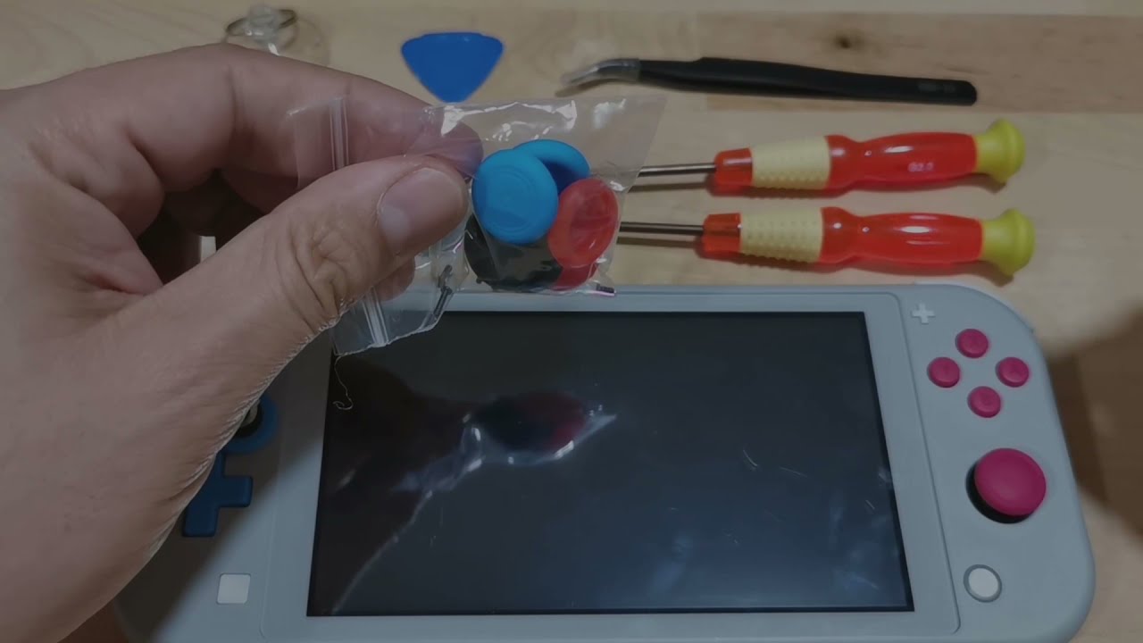 ALTTP - Tutorial: Cambio de Stick en Nintendo Switch Lite