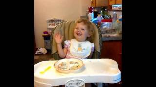 Little girl is asked to &quot;count higher&quot;