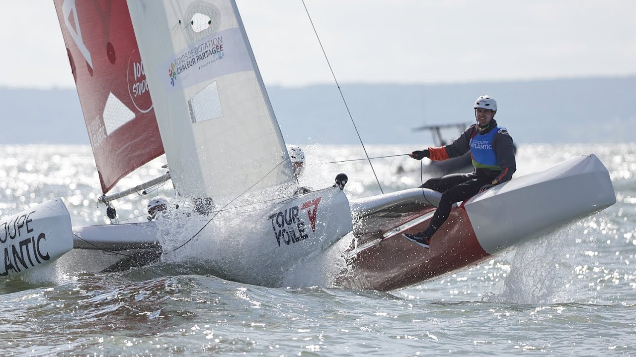 ⁣Revivez cette première journée de ralliement sur le Tour Voile 2021 !