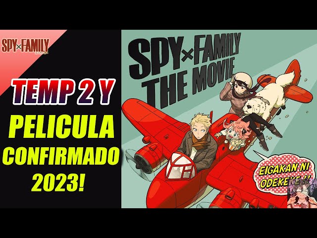 Spy x Family anuncia la temporada 2 de su anime, una película y